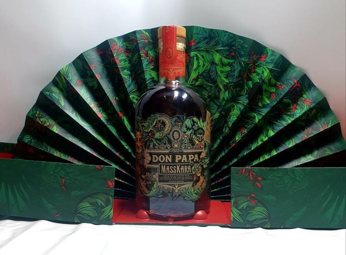 Don Papa Masskara s boxem - Limitovaná edice 0.7l 40%
