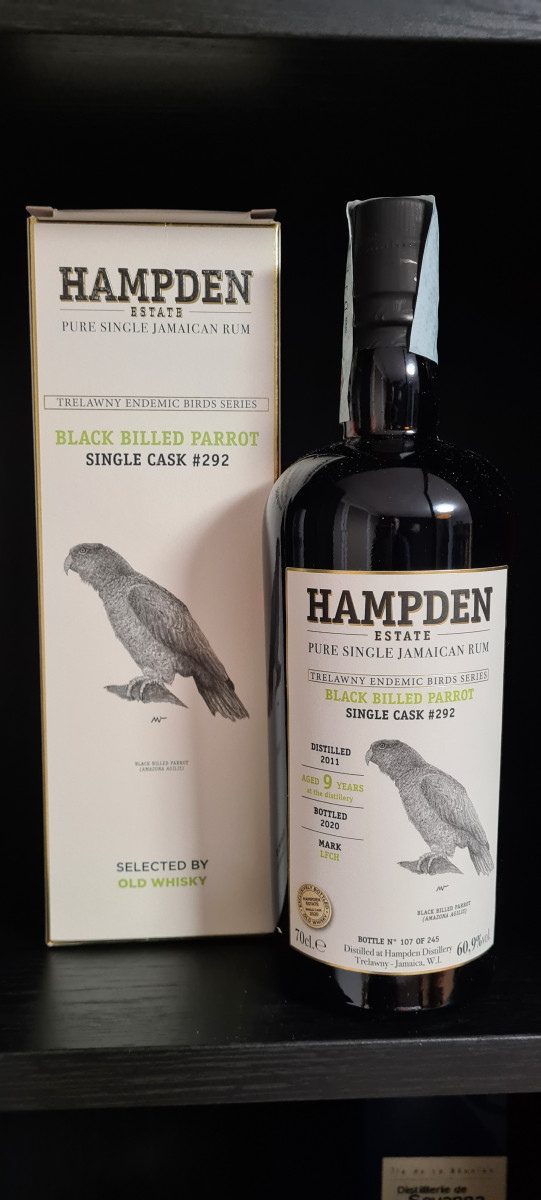 Hampden LFCH 2011 9y Single Cask No. 292 Old Whisky 60,9% 2011y 0.7l 60.9%