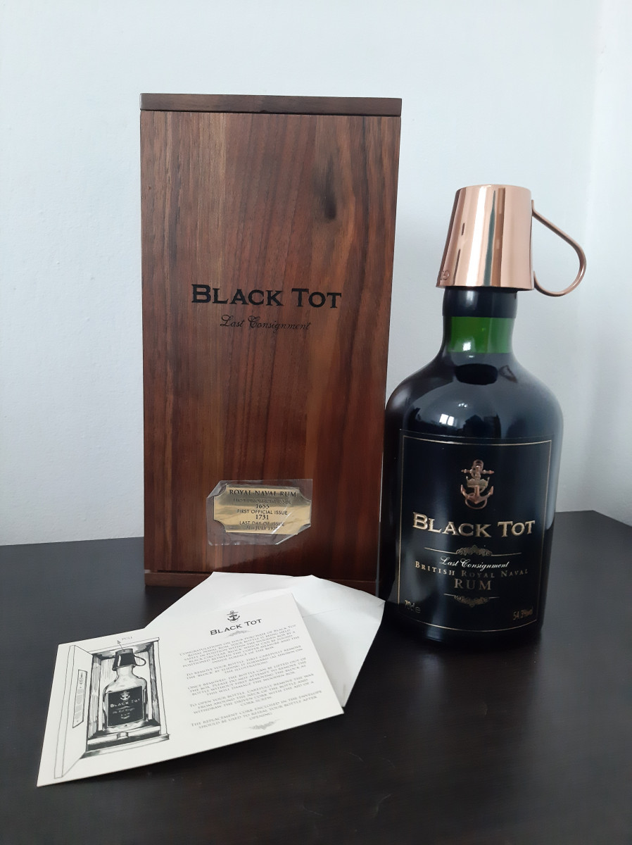 Black tot  Last Consignment ČR 0.7l 54.3%