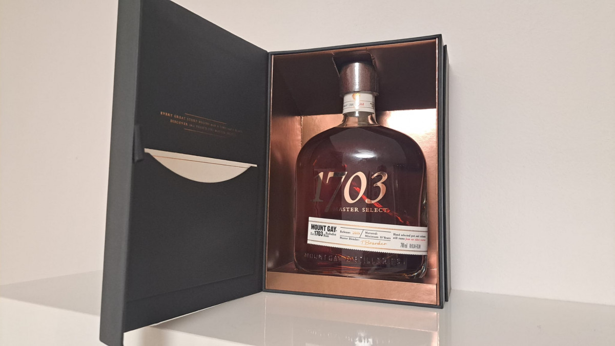Mount Gay 1703 Master Select ČR 0.7l 43%