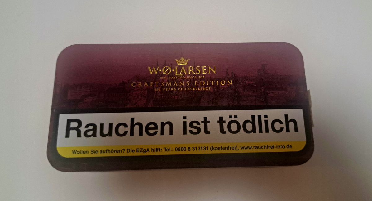 W.O.Larsen Craftsmans Limited Edition 154 Years - 2019 100g