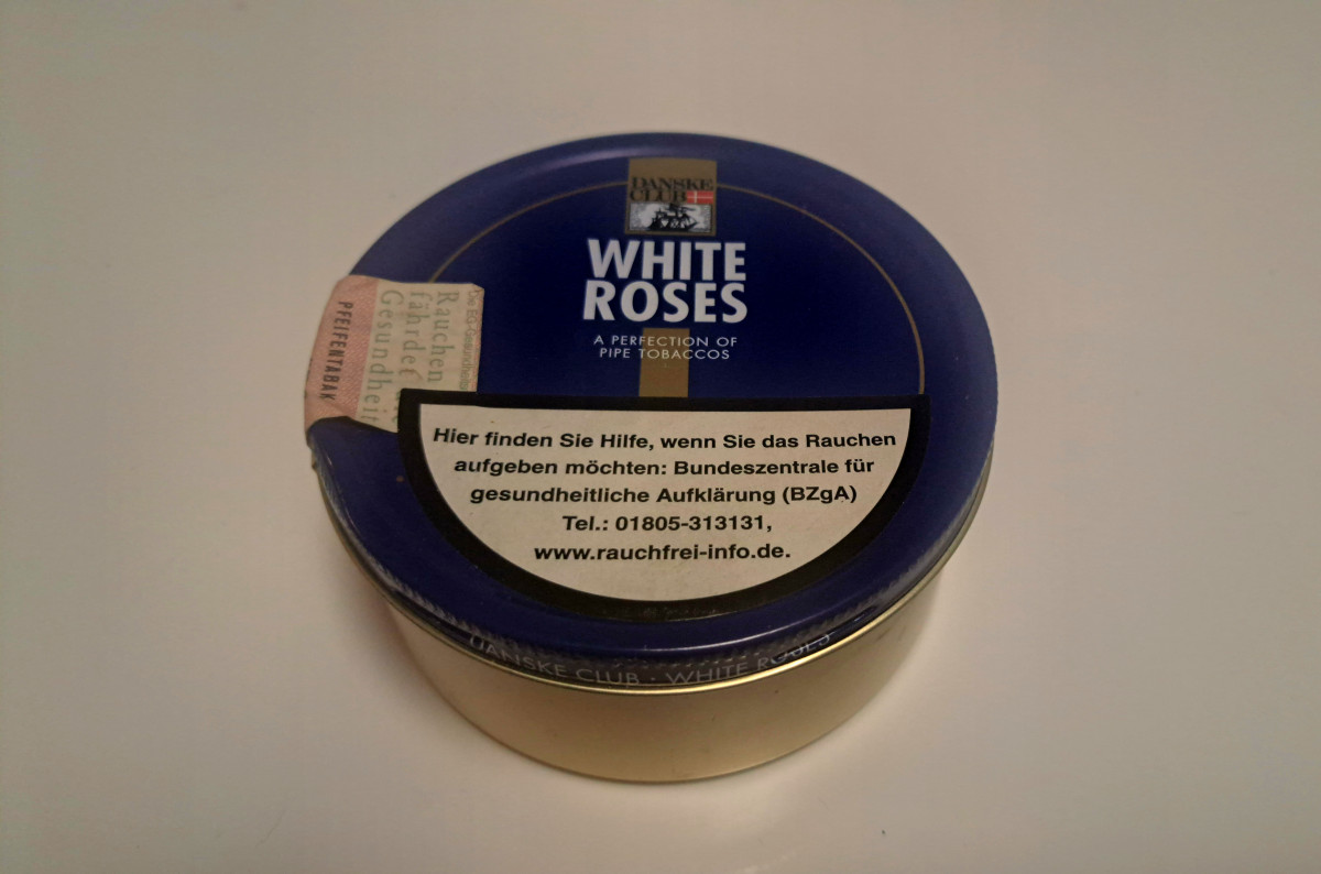 Danske Club White Roses 100g