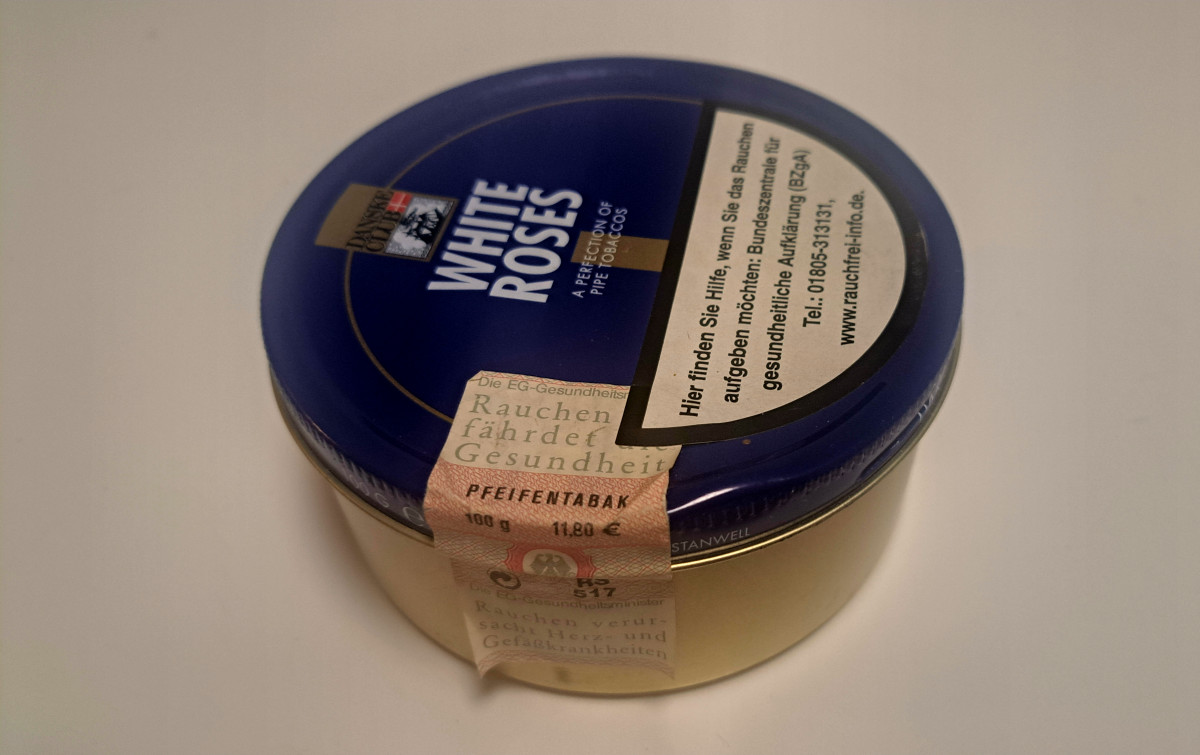 Danske Club White Roses 100g