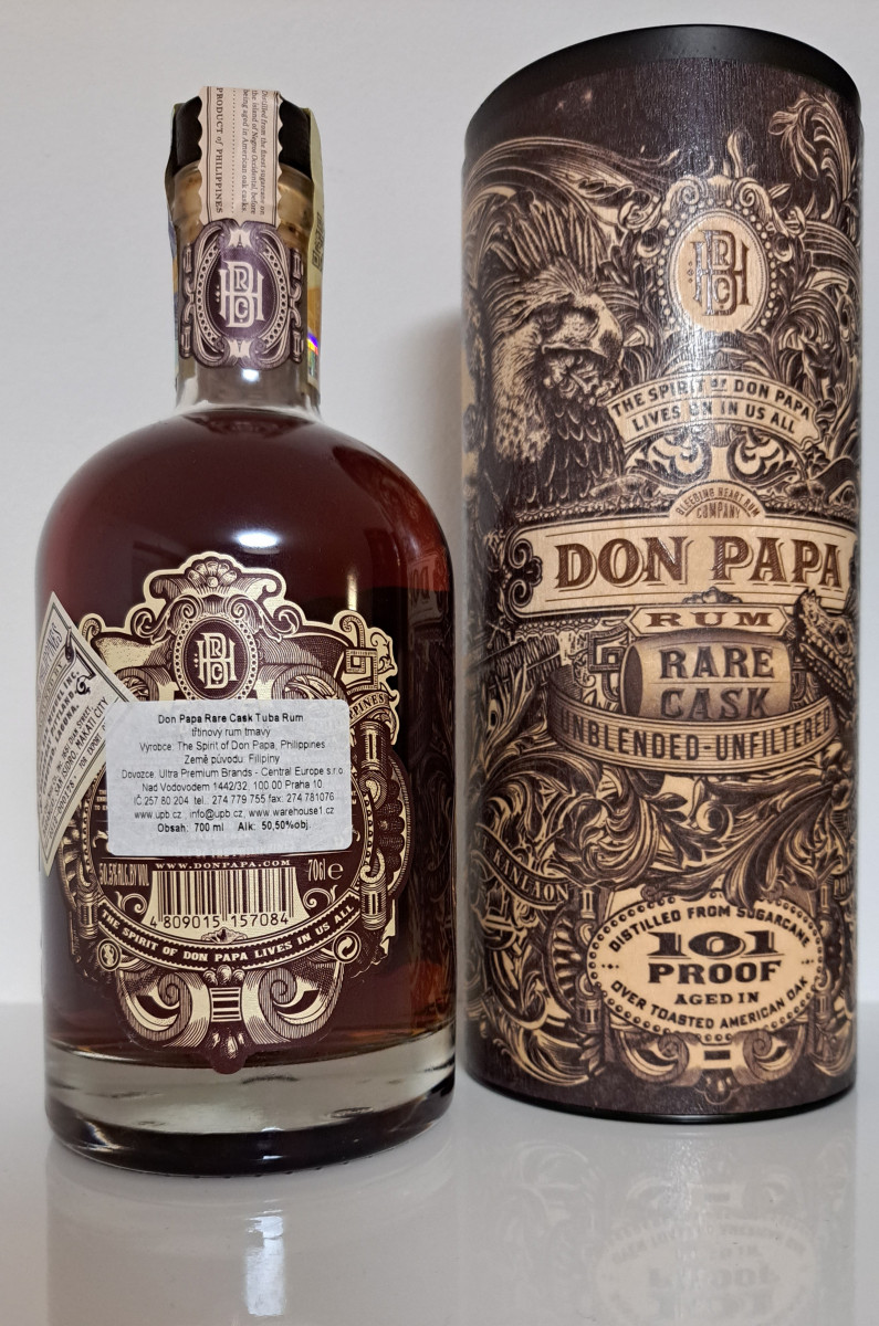 Don Papa Rare Cask 1ND Batch Nr. 5465 0.7l 50.5%