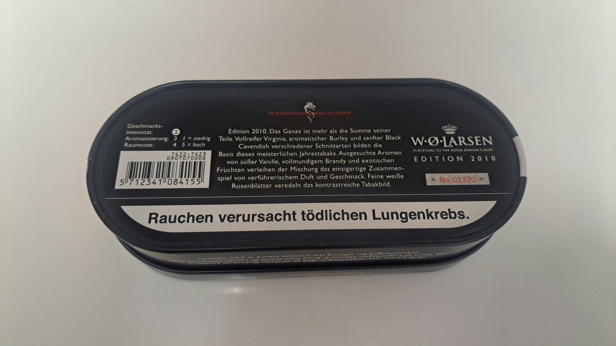 W.O.Larsen Larsen Edition 2010 100g – ČR