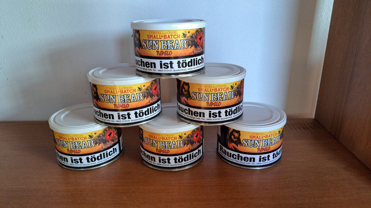 Cornell & Diehl's Small Batch Sun Bear Tupelo 57g – ČR