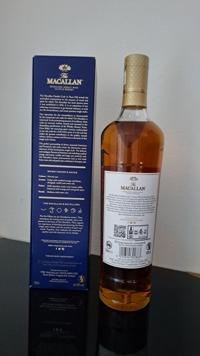 Macallan Double Cask 12y 40% 0.7l – ČR