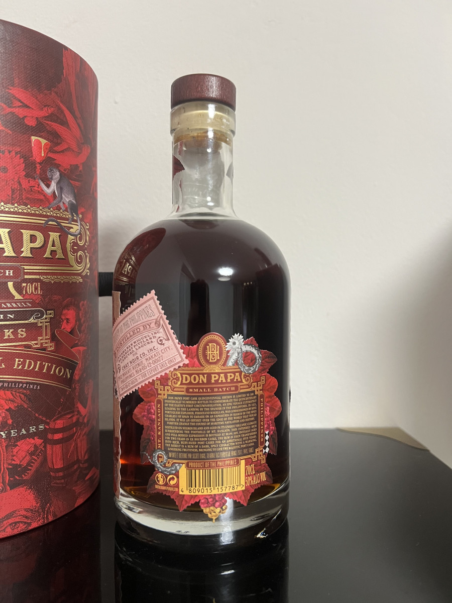 Don Papa Port Cask Quincentennial Edition 50% 0.7l – ČR