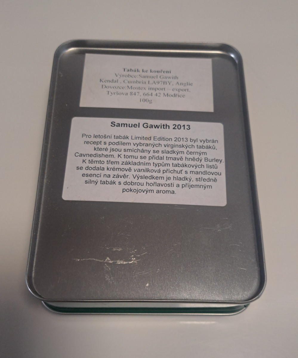 Samuel Gawith Limited 2013 100g