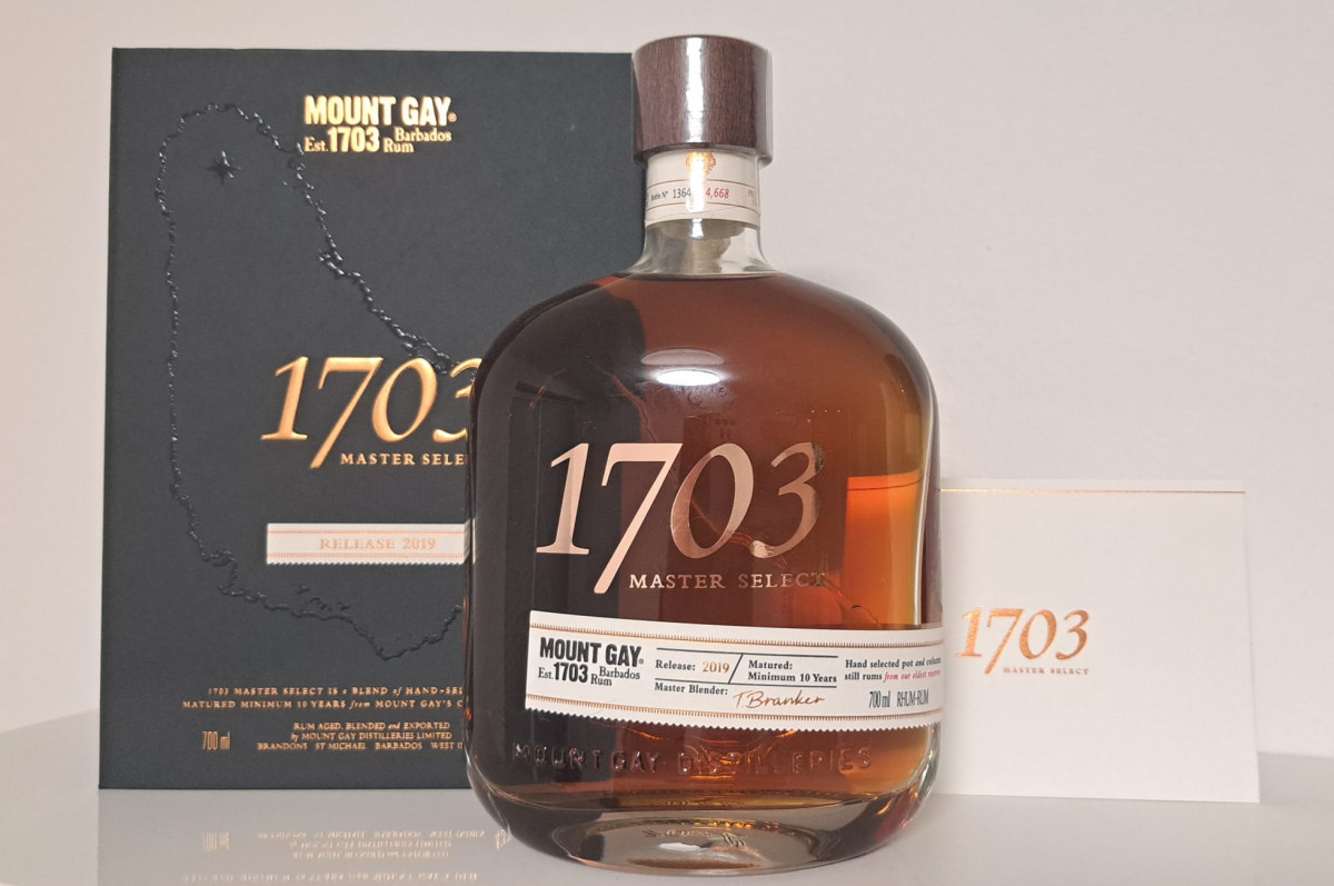 Mount Gay 1703 Master Select 43% 0.7l – ČR