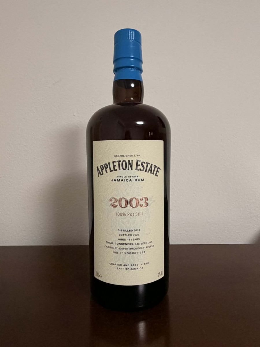 Appleton Estate 2003 Heart Collection