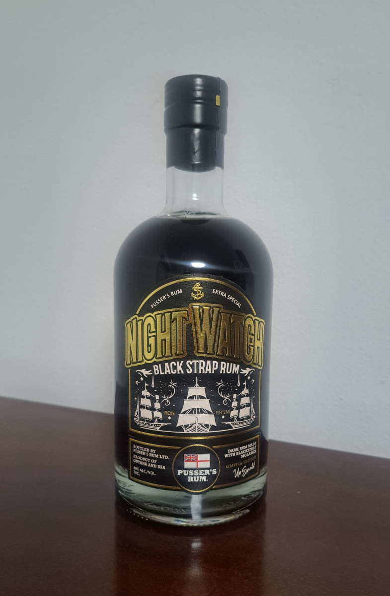 Pusser’s Night Watch Black Strap Dark 40% 0.68l – ČR
