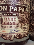 Don Papa Rare Cask 1ND Batch Nr. 5465 0.7l 50.5%