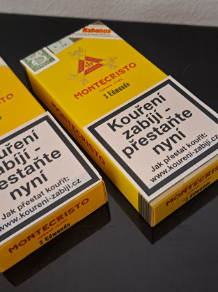 Montecristo Edmundo – balení Robusto