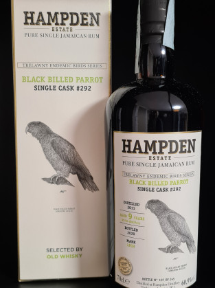Hampden LFCH 2011 9y Single Cask No. 292 Old Whisky 60,9% 2011y 0.7l 60.9%