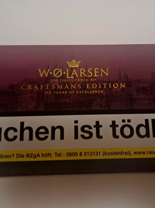W.O.Larsen Craftsmans Limited Edition 154 Years - 2019 100g