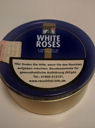 Danske Club White Roses 100g